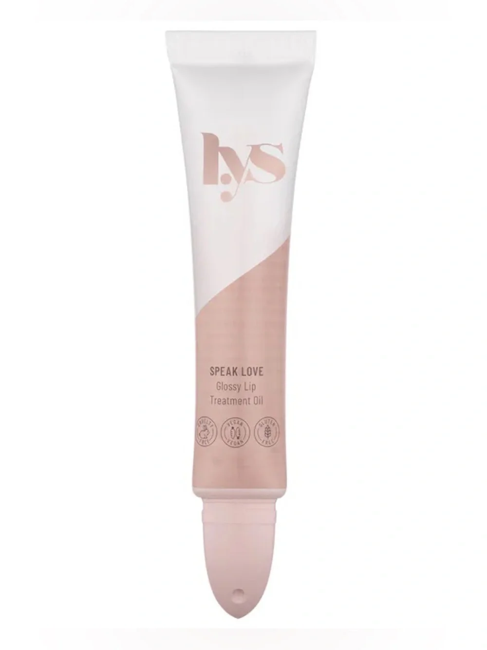 NIB LYS Beauty Speak Love Glossy Lip Treatment Oil
